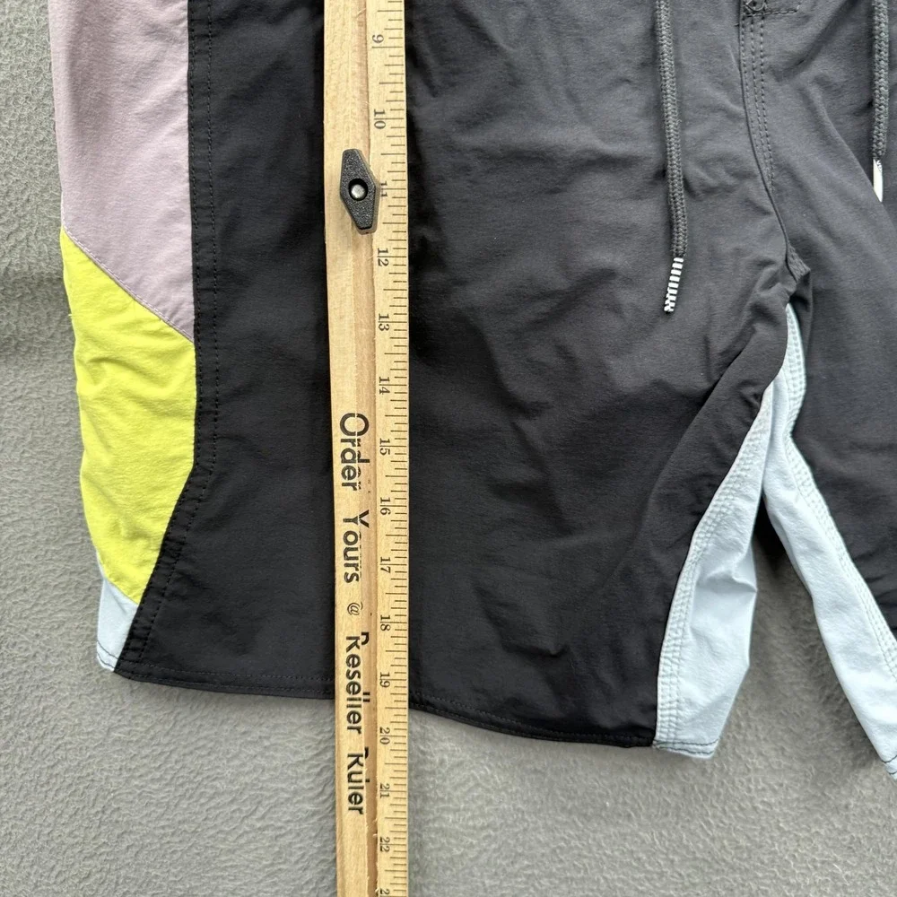 Volcom Board Shorts Mens 34 Multicolor Colorblock Swim Trunks UnLined Quick Dry